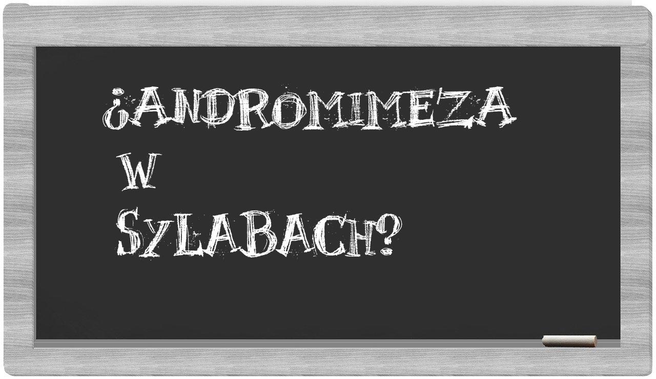 andromimeza in syllables
