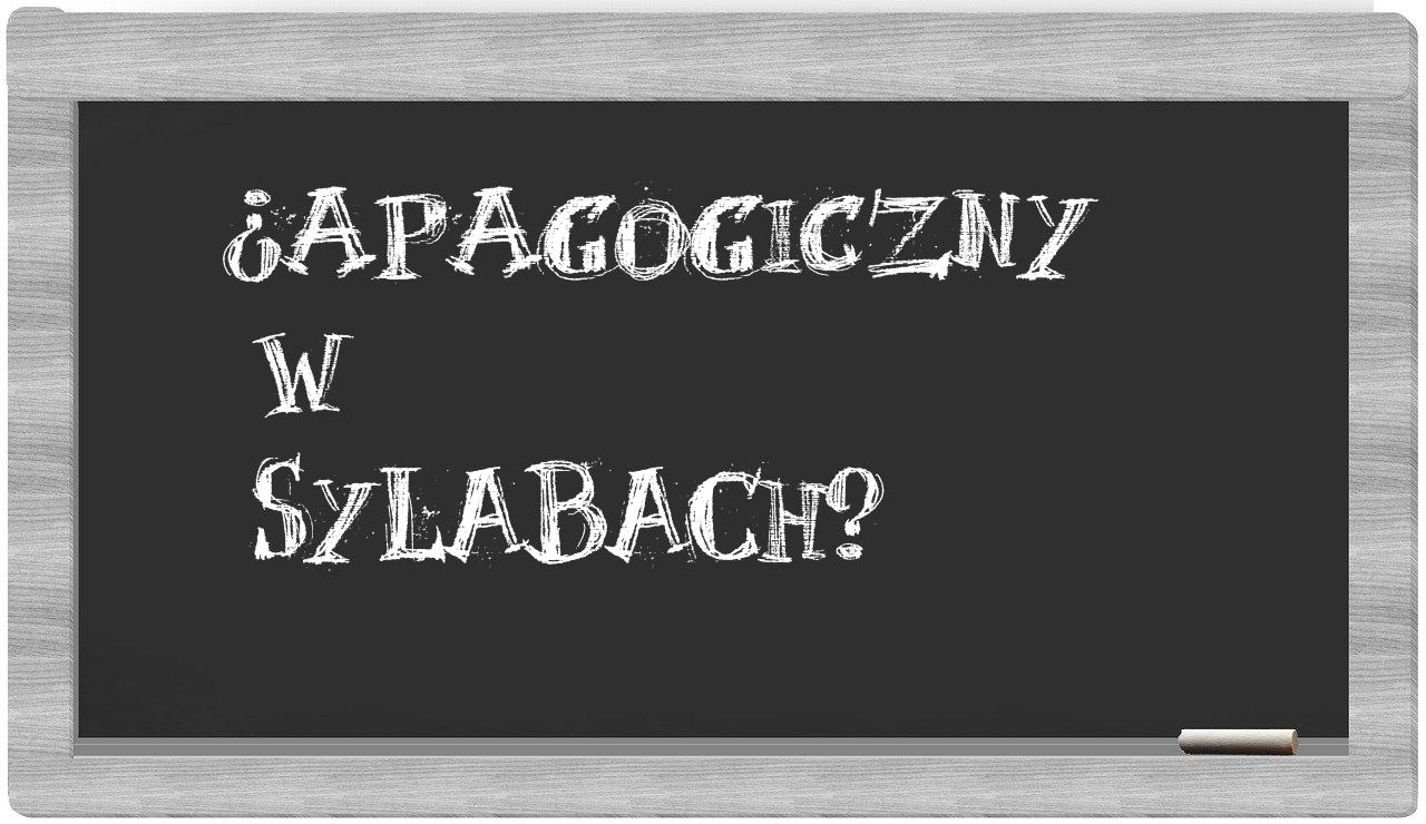 apagogiczny in syllables